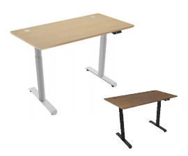 Electric table, OVAL COLUMN DOUBLE MOTOR MODEL- Z006