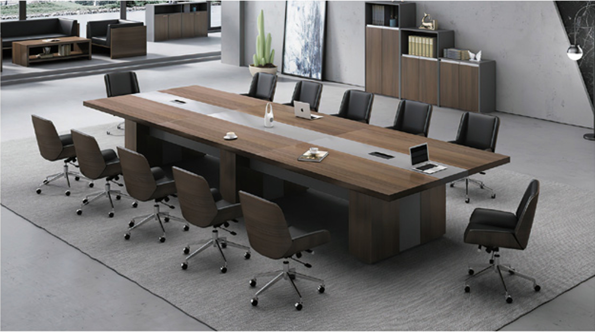 Custom-Sized Meeting Table #37-03