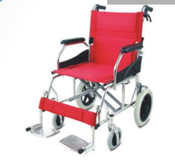 Aluminum alloy portable folding wheelchair